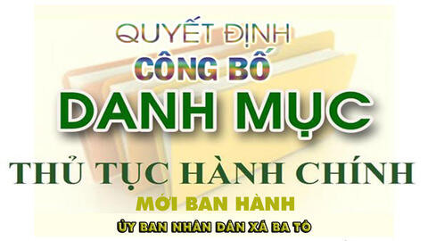 Quyết định về việc công bố Danh mục thủ tục hành chính mới ban hành; Danh mục thủ tục hành chính được sửa đổi, bố sung; Danh mục thủ tục hành chính bị bãi bỏ trong lĩnh vực hộ tịch, quốc tịch, chứng thực, nuôi con nuôi thuộc thẩm quyền giải quyết của Sở Tư pháp, UBND cấp huyện, UBND cấp xã trên địa bàn tỉnh Quảng Ngãi